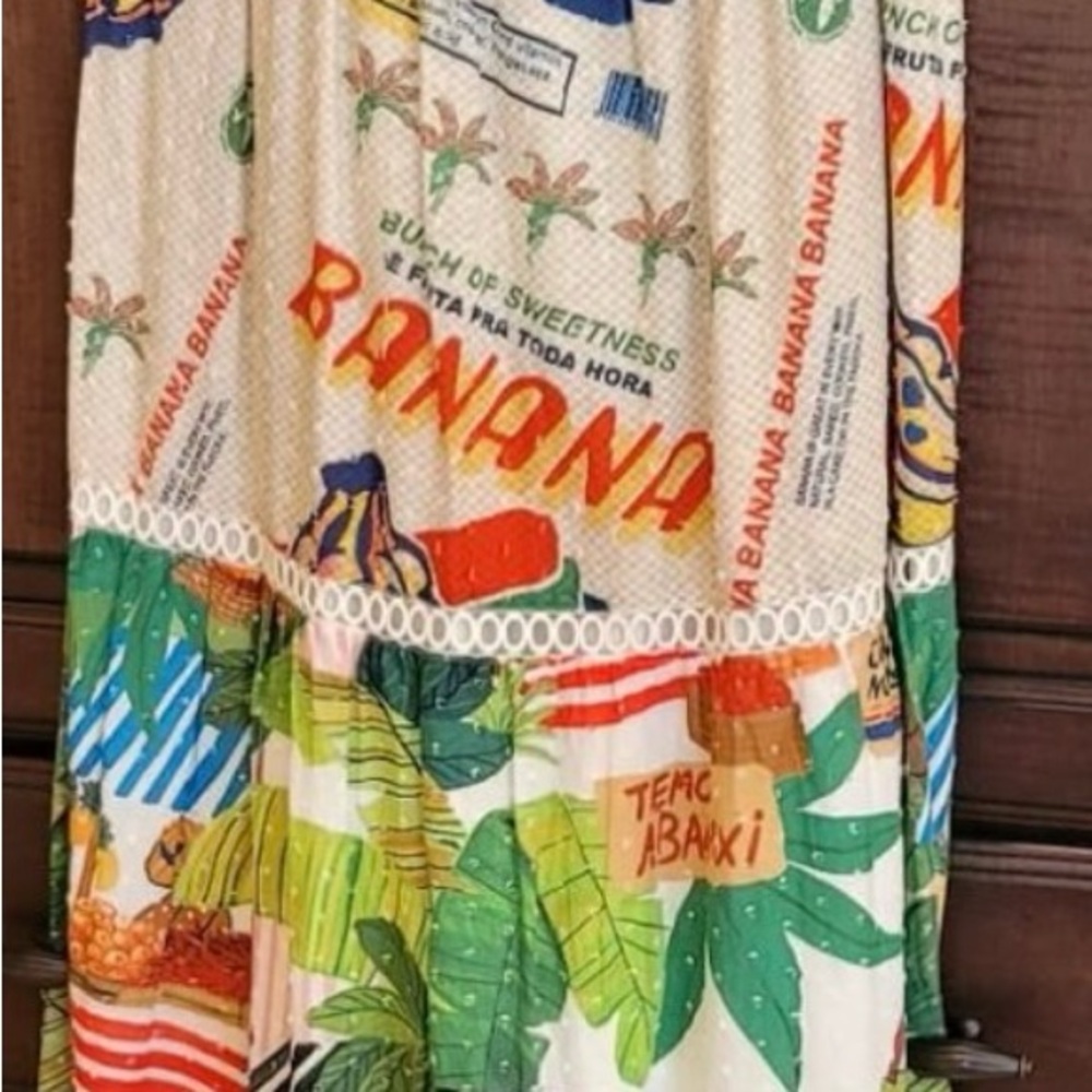 FARM Rio Colorful Tropical Maxi Skirt - Picture 3 of 3